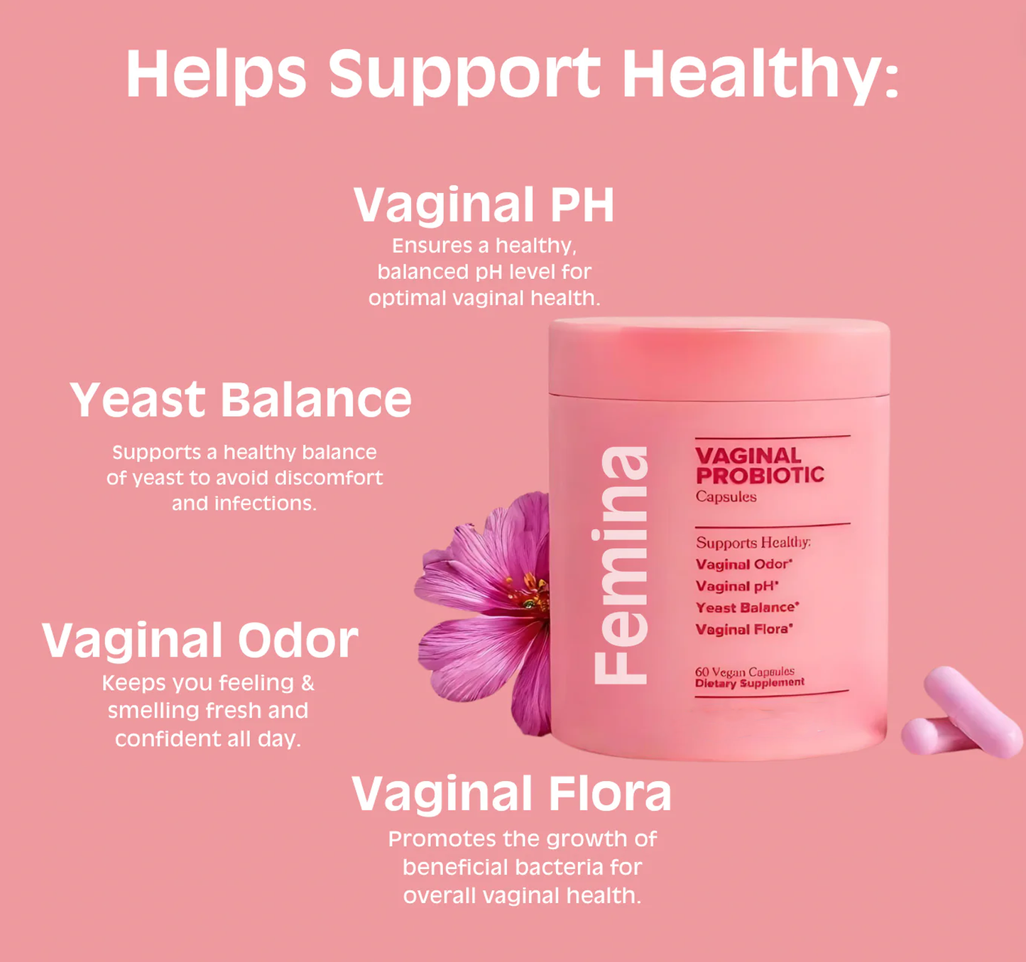 Femina Vaginal Probiotic Capsules